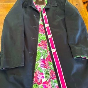 Gorgeous Coach Fall Coat with Silk Lining, size Medium